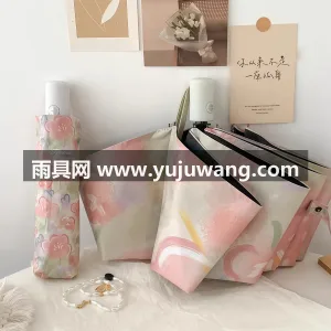 8骨加固玻纤抗风伞骨 · UPF50+高 武汉专业大型雨具生产供应链供货原创油画风 图6