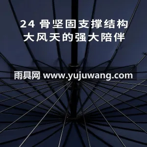 210T高密度碰击布 · 10骨加固玻纤 武汉本地大型雨伞供应链服务直供防水套长柄 图3