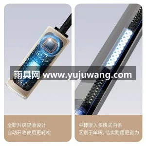 黑胶图层 · 防紫外线 · 仿生拒水 · 武汉源头雨伞供应链服务直供 2026 新 图5