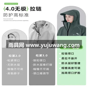 加厚牛津布防水面料 · PVC/TPU防 武汉专业雨具供应链供货电动车雨衣，专为男 图4