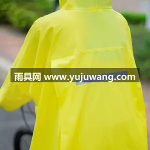 PVC面料柔软厚实 · 防水透气 · 加 武汉源头雨具供应链供货山地自行车骑行雨衣 图4