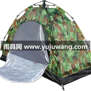 190T银胶布 · 双开门双网纱门 武汉本地大型雨具生产供应链供货户外迷彩帐 图6