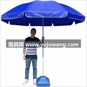 加厚牛津布 · 加粗厚管壁 · 加厚银胶 武汉本地大型雨伞供应链服务直供大太阳伞摆 图6