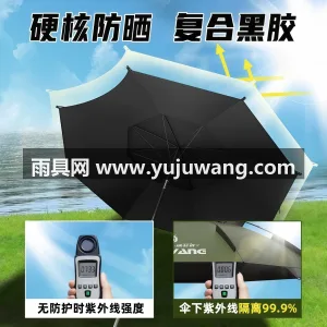复合黑胶涂层 · 抗风防雨 · 速干不易 武汉本地大型雨伞供应链服务直供 2026 图3