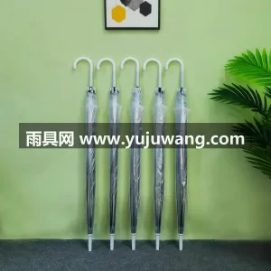 POE塑料 · 8骨黑钢 · 支持定制 武汉本地大型雨伞供应链服务直供透明雨伞， 图5