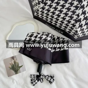 加厚黑胶 · 紫外线阻隔率99% · 科 武汉本地雨伞供应链服务直供高级感幸运千鸟 图2