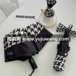 加厚黑胶 · 紫外线阻隔率99% · 科 武汉本地雨伞供应链服务直供高级感幸运千鸟 图4
