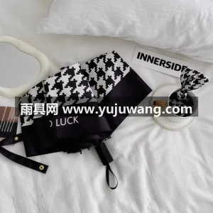 加厚黑胶 · 紫外线阻隔率99% · 科 武汉本地雨伞供应链服务直供高级感幸运千鸟 图6
