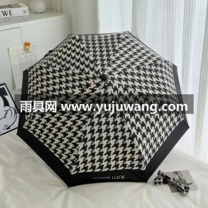 加厚黑胶 · 紫外线阻隔率99% · 科 武汉本地雨伞供应链服务直供高级感幸运千鸟 图5