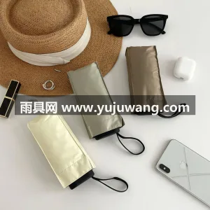加厚黑胶 · 科技涂层 · 纳米疏水科技 武汉本地雨伞供应链服务直供日系卡片伞，专 图3