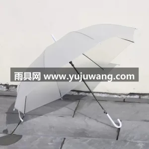 高透 POE 环保材质 · 8 骨玻纤伞 武汉雨具供应链服务商直供透明长柄雨伞，韩 图4