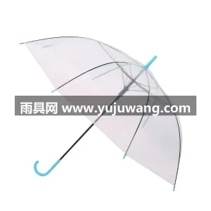 高透 POE 环保材质 · 8 骨玻纤伞 武汉雨具供应链服务商直供透明长柄雨伞，韩 图6