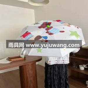 黑胶防晒 · 复合涂层 · 防紫外线 · 武汉雨具供应链服务商直供苹果小红靴子手柄 图2