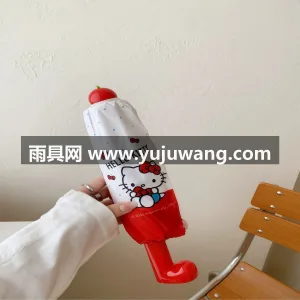 黑胶防晒 · 复合涂层 · 防紫外线 · 武汉雨具供应链服务商直供苹果小红靴子手柄 图5