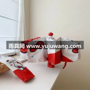 黑胶防晒 · 复合涂层 · 防紫外线 · 武汉雨具供应链服务商直供苹果小红靴子手柄 图4