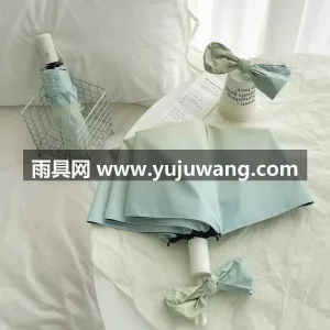 黑胶防晒 · 复合涂层 · 防紫外线 · 武汉雨具供应链服务商直供海盐蓝渐变雨伞， 图2