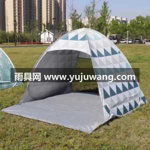 190T防水涤纶布 · 玻璃纤维杆 ·  武汉专业雨具供应链供货免搭一秒速开沙滩帐 图2