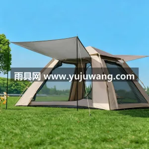 210D加密牛津布钛银涂层 · 高密度B3级防蚊虫 可定制帐篷户外便携式折叠野营过夜防雨加厚野外露营装