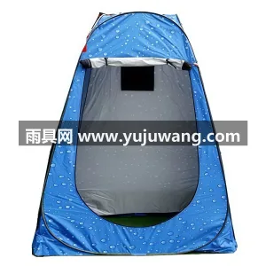 银胶布篷布 · 钢丝伞杆 武汉专业雨具供应链供货户外洗澡帐篷，免搭 图6