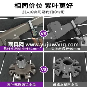 黑胶涂层 · 抗风防雨 · 合金伞骨 作为武汉专业大型雨伞供应链服务，我们推出 图6
