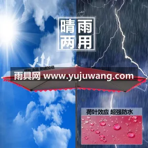 超大伞面 · 银胶防晒 · 高密防水 · 作为武汉专业大型雨伞供应链服务，我们推出 图4