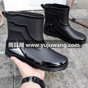 一体成型 · 耐磨防水· 柔软舒适 ·  武汉本地大型雨具供应链供货高档男士新款雨 图3