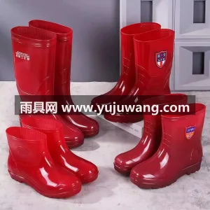 无缝防水 · 防滑耐磨 · PVC凹凸纹 武汉大型专业雨具供应链供货无内里布男士雨 图2