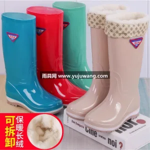 加厚鞋跟 · 纹理鞋底 · 防水耐穿 武汉专业雨具供应链供货 2026 新款女 图4
