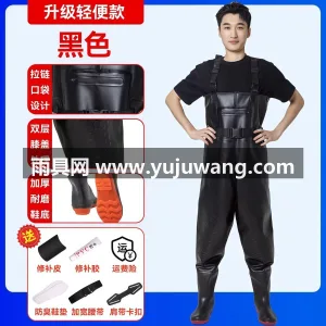透气性好 · 不怕剐蹭 · 柔软舒适 · 武汉专业雨具厂家生产连体下水裤，有全身、 图5