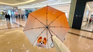 武汉雨具网企业广告伞工程案例