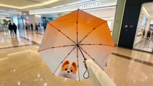 华为终端全国渠道商务礼赠伞与品牌活动帐篷定制案例项目图片