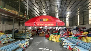 口味王品牌户外促销广告帐篷定制合作案例